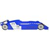 vidaXL Kinder Rennwagen-Bett 90x200 cm Blau