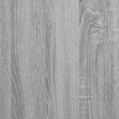 vidaXL Schuhschrank Grau Sonoma 80x34x63 cm Holzwerkstoff
