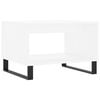 vidaXL Couchtisch Wei&szlig; 60x50x40 cm Holzwerkstoff
