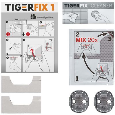 Tiger Klebesystem TigerFix Type 1 Metall 398730046