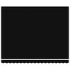 vidaXL Einziehbare Markise Schwarz 400 x 300 cm Stoff und Stahl