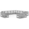 vidaXL 13-tlg. Garten-Lounge-Set Massivholz Kiefer