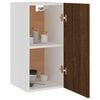 vidaXL Hängeschrank Lyon Braun Eichen-Optik 29,5x31x60 cm Holzwerkstoff