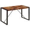 vidaXL Esstisch 140 x 70 x 75 cm Massivholz Akazie