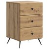 vidaXL Nachttisch Artisan-Eiche 43 x 41 x 66,5 cm Holzwerkstoff