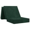 vidaXL Klappsofa Bett 75 x 63 x 45 cm Dunkelgr&uuml;n