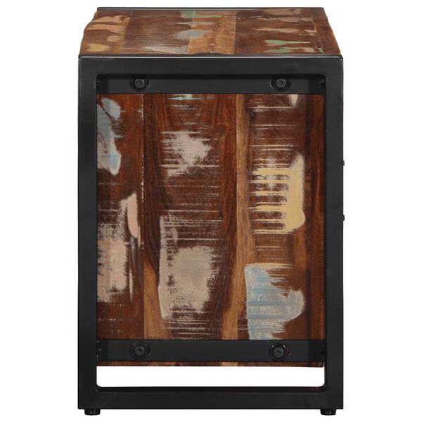 vidaXL TV-Schrank 80x30x40 cm Altholz Massivholz