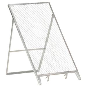 vidaXL Gartensieb Verzinkter Stahl