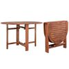 vidaXL Gartentisch 120x70x74 cm Akazie Massivholz