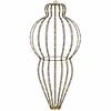 vidaXL Weihnachts-Finial-Licht 320 LEDs Warmes Wei&szlig;