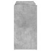 vidaXL Golf Schrank Uni Beton Grau 102 x 45 x 85,5 cm