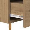 vidaXL Nachttisch 2 pcs Artisan-Eiche 40 x 35 x 47,5 cm Holzwerkstoff