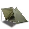 vidaXL Tipi-Familienzelt 6 Personen Olivgr&uuml;n Wasserdicht