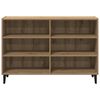 vidaXL Sideboard Artisan-Eiche 103,5x35x70 cm Holzwerkstoff