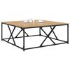 vidaXL Couchtisch Artisan-Eiche 100 x 100 x 40 cm Holzwerkstoff