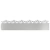 vidaXL Rasenkanten 20 pcs Silber 103 x 0,05 x 22 cm Verzinkter Stahl