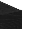 vidaXL Sideboard mit Schubladen Schwarz Eichen-Optik 30 x 42,5 x 93 cm