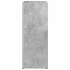 vidaXL Sonnenschirmhalter Beton Grau 25 x 24,5 x 64 cm Holzwerkstoff