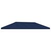 vidaXL Pavillon-Blendenbezug 6 x 3 m Blau Polyester 190