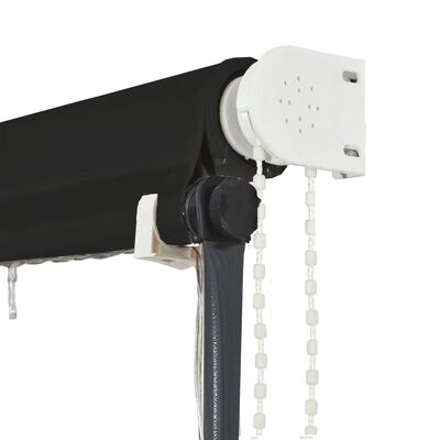 vidaXL Einziehbare Markise mit LED 150×150 cm Anthrazit