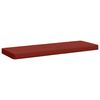 vidaXL 1-teiliges Bankkissen VUGHT 100 % Polyester Rot 100 x 40 x 5 cm