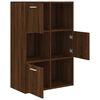 vidaXL Lagerschrank Braun Eichen-Optik 60x29,5x90 cm