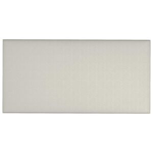 vidaXL Wandkopfteilen 12 pcs Creme 30 x 15 cm Samt