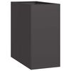 vidaXL Pflanzk&uuml;bel Schwarz 40x80x80 cm Stahl