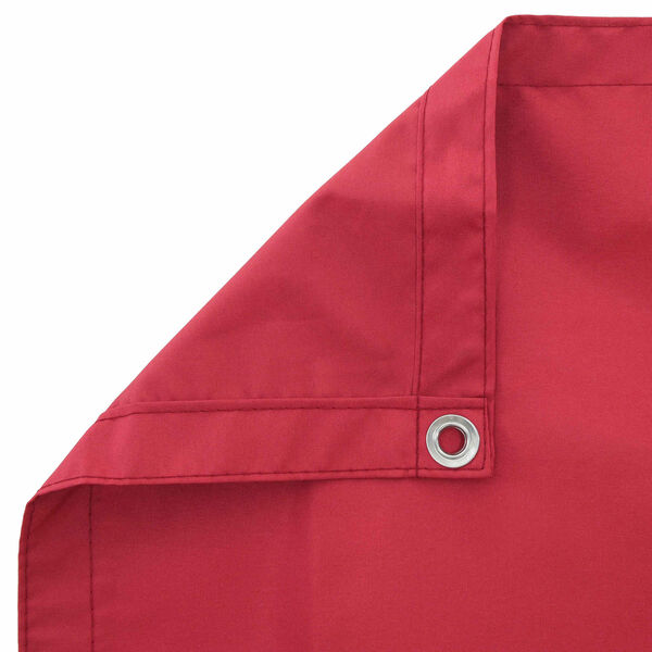 vidaXL Balkonsichtschutz Bordeauxrot 100 x 800 cm Oxford-Stoff