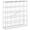 vidaXL Gabion mit 5 mm Draht und 10x10 cm Masche 50x10x50 cm