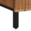 vidaXL Sideboard Natur 40 x 33,5 x 75 cm Massivholz Akazie