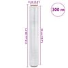 vidaXL Stretchfolie 6 Stk. Transparent 20 μm 50 cm x 300 m