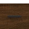 vidaXL Wandschrank Braun Eichen-Optik 80x36,5x35 cm Holzwerkstoff