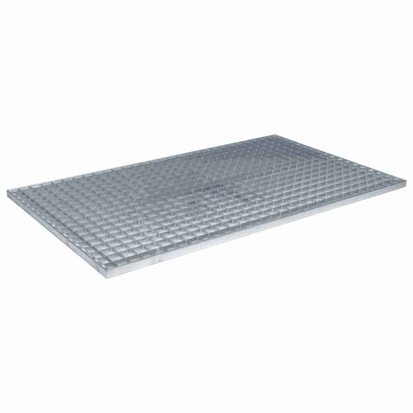 vidaXL Gitter Silber 30 x 30 x 2 cm Feuerverzinkter Stahl