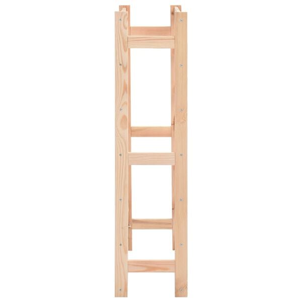 vidaXL Weinregal f&uuml;r 42 Flaschen Kiefernholz