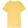 Kinder-T-Shirt Helles Ocker 140