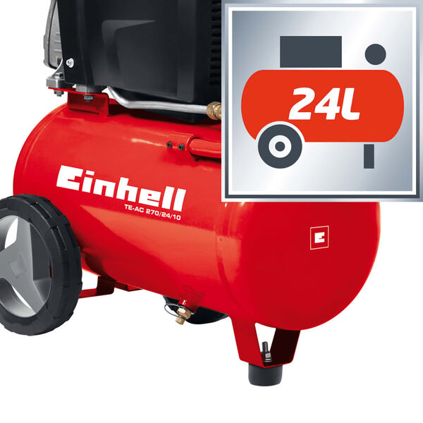 Einhell Luftkompressor 24 L TE-AC 270/24/10