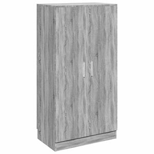 vidaXL Schuhschrank Grau Sonoma 55x35x108 cm Holzwerkstoff