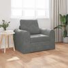 vidaXL Schlafsofa Dunkelgrau 98 x 71 x 83 cm Samt
