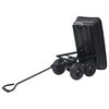 vidaXL Garten-Kippwagen 300 kg 75 L Schwarz