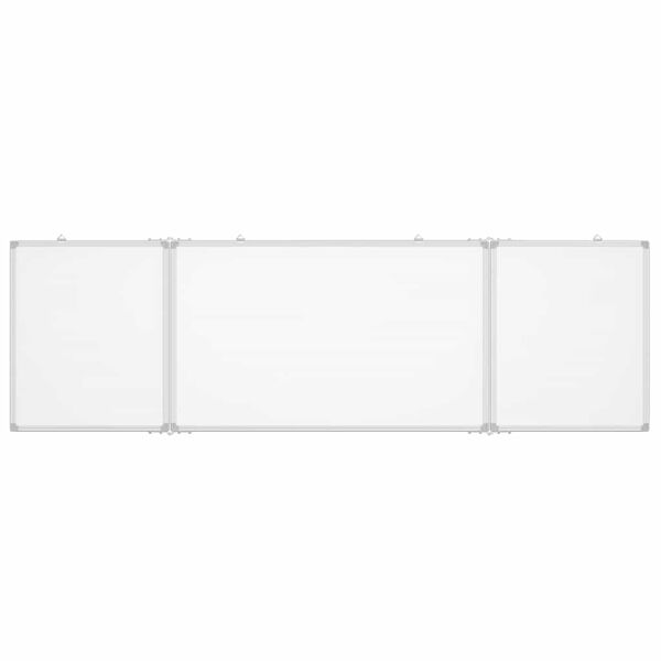 vidaXL Magnetisches Whiteboard Klappbar 160x50x1,7 cm Aluminium