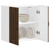 vidaXL K&uuml;chen-H&auml;ngeschrank Lucca Braun Eichen-Optik Holzwerkstoff
