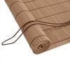 vidaXL Rollo Braun 160 x 160 cm Bambus