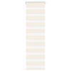 vidaXL Doppelrollo Marmorbeige 50x100 cm Stoffbreite 45,9 cm Polyester