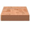 vidaXL Wandregal 80x20x4 cm Massivholz Buche