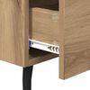 vidaXL Nachttisch 2 pcs Artisan-Eiche 40 x 35 x 47,5 cm Holzwerkstoff