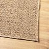 vidaXL Teppich ZIZUR Beige 80x150 cm Jute-Optik Indoor und Outdoor