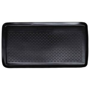 vidaXL Kofferraummatte Schwarz Geeignet f&uuml;r Fiat 500 2018- Gummi
