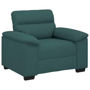 vidaXL Sessel Dunkelgr&uuml;n 100x81x84 cm Stoff