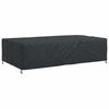 vidaXL M&ouml;belbezug Uni Schwarz 305 x 190 x 85 cm 600D